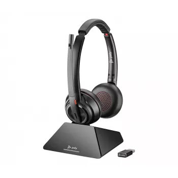 Headset HP Poly Savi 8220 UC certificado Microsoft Teams DECT 1880-1900 MHz USB-A