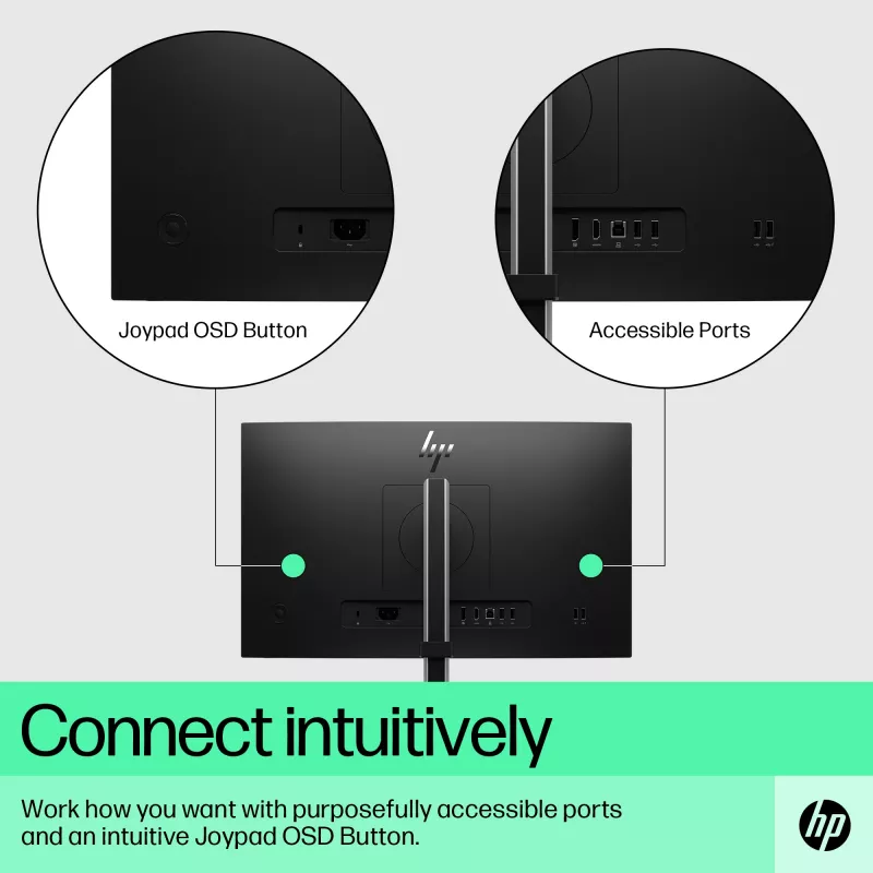 HP E-Series E22 G5 FHD monitor, 54,6 cm (21,5 polegadas), Full HD, LCD, 5 ms (recondicionado)