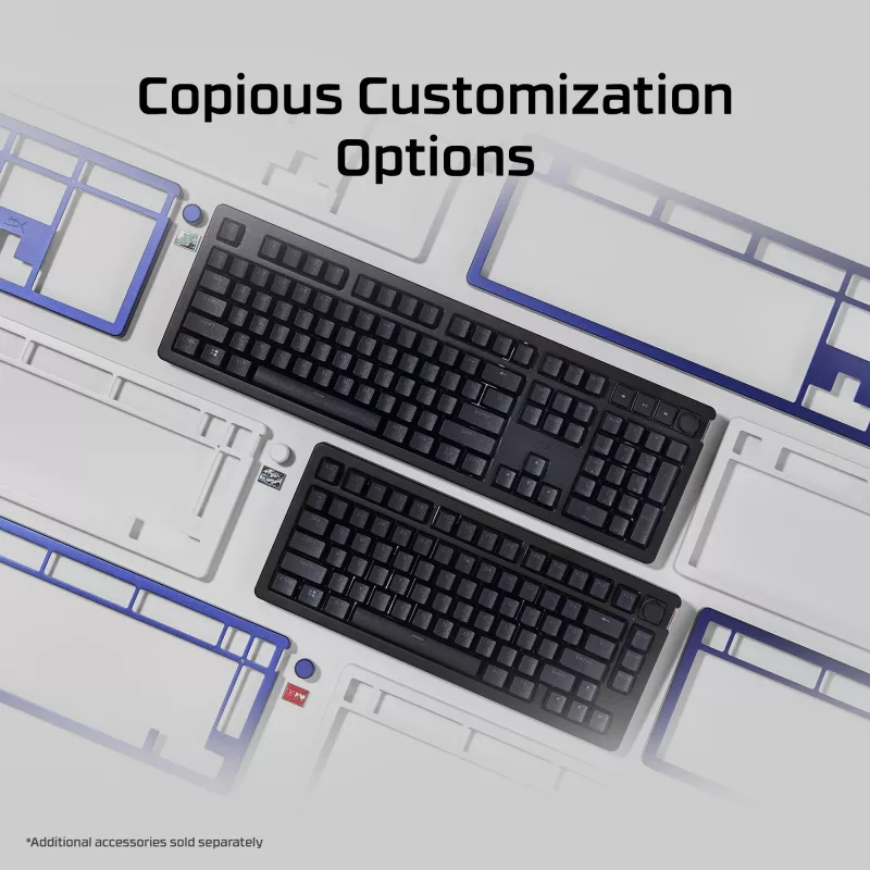 Teclado gaming Kingston HP HyperX Alloy Rise Modelo 7G7A3AA#ABD — teclado mecânico compacto com fios EAN 0
