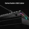 Teclado gaming Kingston HP HyperX Alloy Rise Modelo 7G7A3AA#ABD — teclado mecânico compacto com fios EAN 0