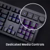 Teclado gaming Kingston HP HyperX Alloy Rise Modelo 7G7A3AA#ABD — teclado mecânico compacto com fios EAN 0