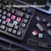 Teclado gaming mecânico Kingston (HyperX) Alloy Rise 75 – layout compacto 75%, com fios, Modelo 7G7A4AA#ABD