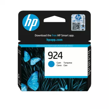 Tinteiro HP 924 Ciano Original Tinta 4K0U3NE#301