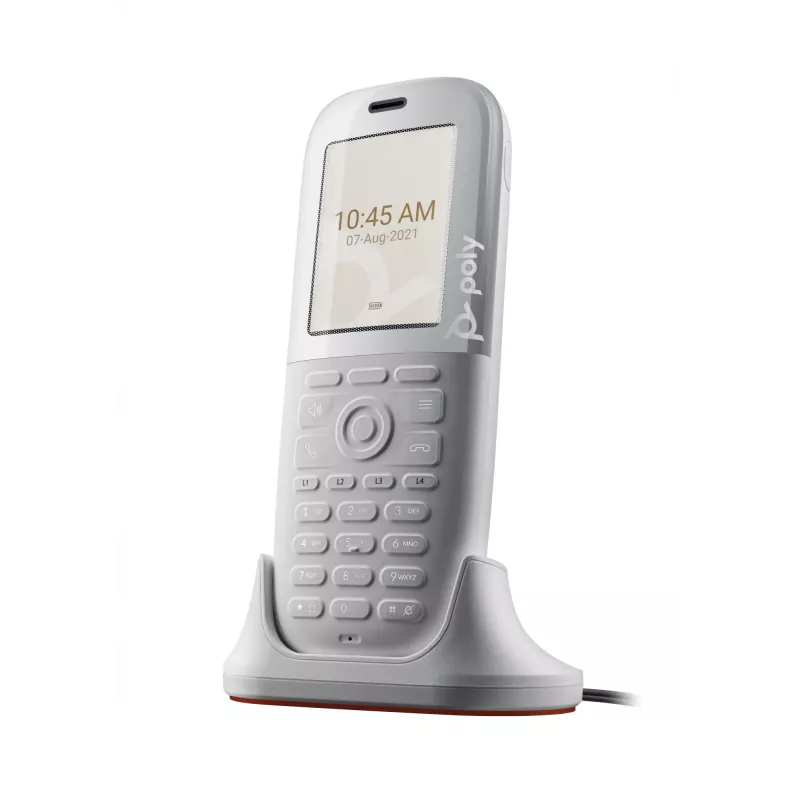 Telefone DECT HP Poly Rove 40, Branco, TFT, ENERGY STAR, 300 h, 18 h, -10 - 55 °C