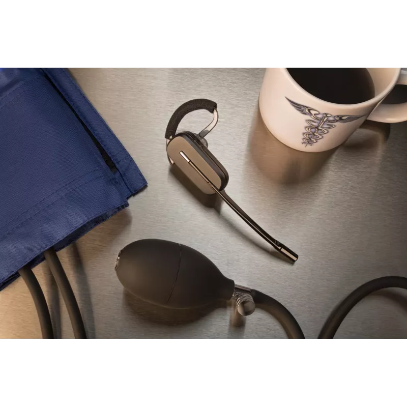 HP Poly Poly CS540A headset com elevador de auscultador, com fios, escritório/call center, 21 g, headset, preto