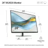 HP Series 5 Pro 24 polegadas WUXGA monitor - 524pn, 61 cm (24 polegadas), WUXGA, LCD, 5 ms, preto (recondicionado)