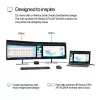 HP Series 5 Pro 24 polegadas WUXGA monitor - 524pn, 61 cm (24 polegadas), WUXGA, LCD, 5 ms, preto (recondicionado)