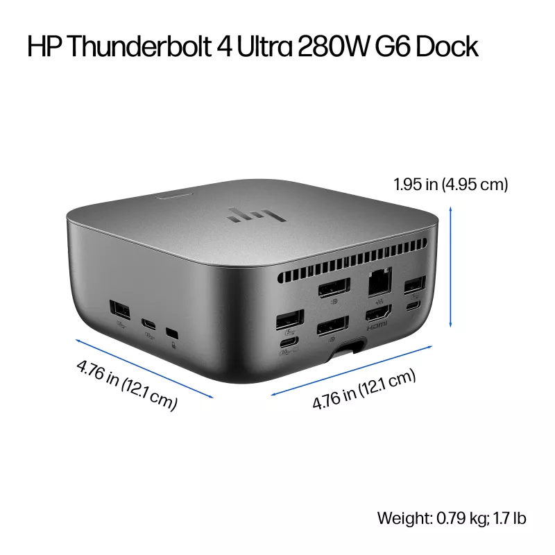 Dock HP Thunderbolt 4 Ultra 280W G6