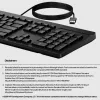HP 125 teclado com fios