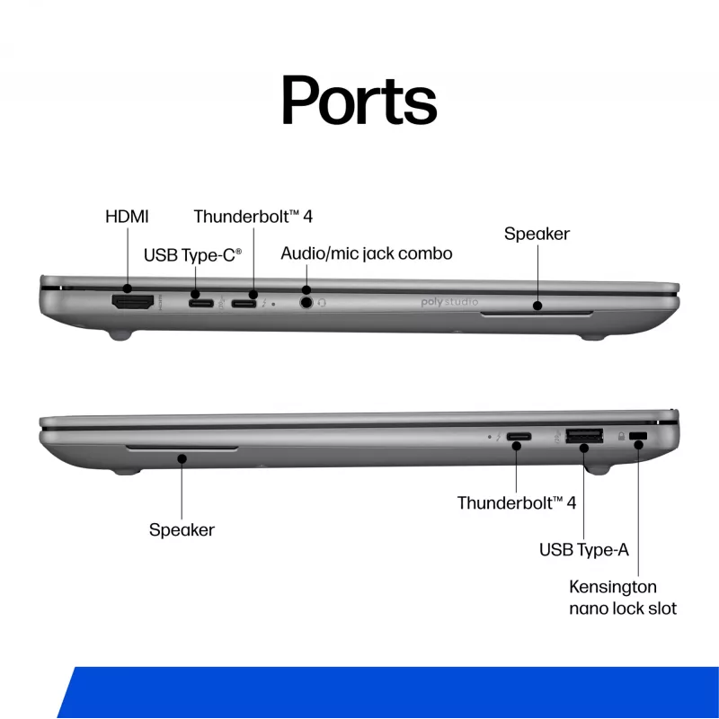 HP ZBook Ultra G1a Copilot+ PC AMD Ryzen AI Max PRO 390 35,6 cm (14 polegadas) ecrã tátil 2.8K 64 GB LPDDR5x-SDRAM 1 TB SSD Wi-Fi 7 (802.11be) Windows 11 Pro AI Workstation, AI PC prateado
