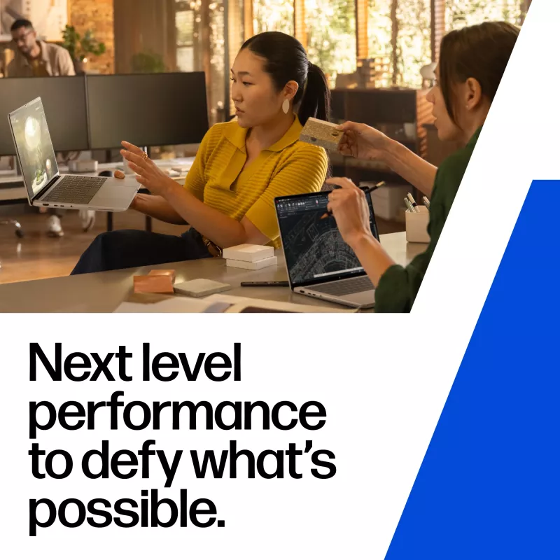 HP ZBook Ultra G1a Copilot+ PC AMD Ryzen AI Max PRO 390 35,6 cm (14 polegadas) ecrã tátil 2.8K 64 GB LPDDR5x-SDRAM 1 TB SSD Wi-Fi 7 (802.11be) Windows 11 Pro AI Workstation, AI PC prateado