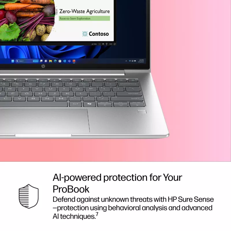 Portátil HP ProBook 4 G1i AI PC 14 polegadas Intel Core Ultra 5 16 GB 512 GB Intel Graphics Windows 11 Pro