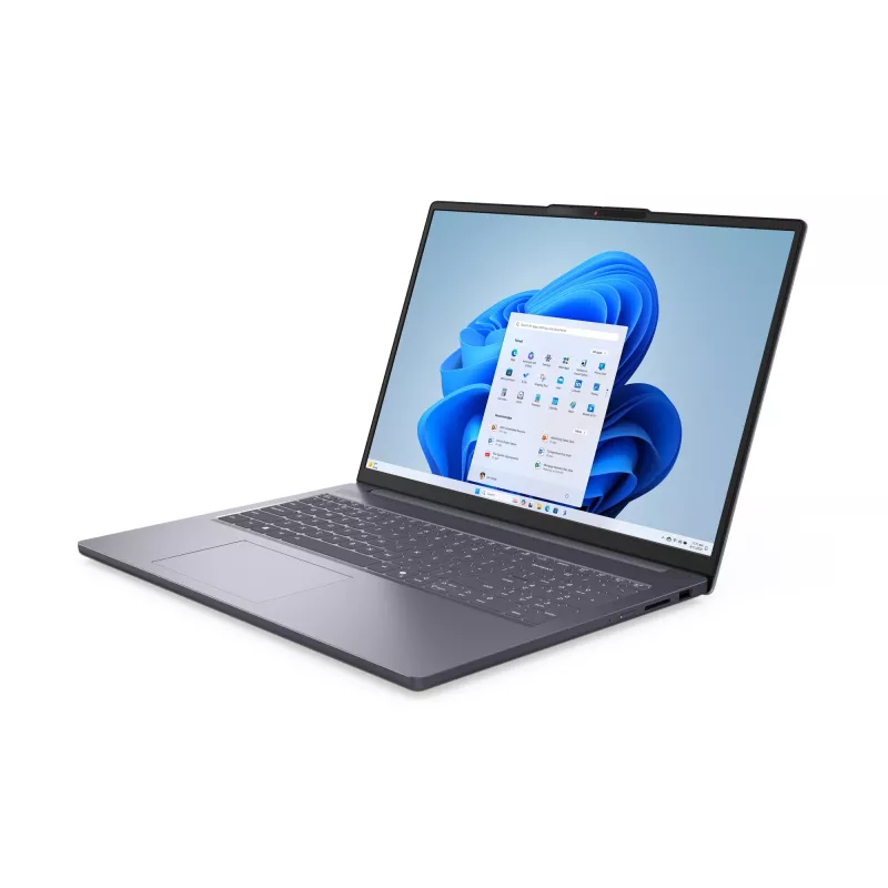 Lenovo IdeaPad Slim 3 16ARP10 AMD Ryzen™ 7 7735HS portátil 40,6 cm (16 polegadas) WUXGA 16 GB DDR5-SDRAM 1 TB SSD Wi-Fi 7 (802.11be) alemão cinzento