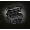 Grelhador de contacto Tefal GC7148 — 2000 W, caixa em aço inoxidável, retangular, termostato ajustável, superfície de grelhar, 365×365×175 mm
