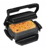Grelhador de contacto Tefal GC7148 — 2000 W, caixa em aço inoxidável, retangular, termostato ajustável, superfície de grelhar, 365×365×175 mm