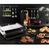 Grelhador de contacto Tefal OptiGrill Elite XL GC760D — aço inoxidável, 800 cm² de superfície de grelhador, 2200 W
