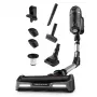 Aspirador vertical 2 em 1 Rowenta X-Force RH9958 com bateria, a seco, HEPA, sem saco, 0,9 L, preto, cinzento