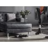 Aspirador vertical 2 em 1 Rowenta X-Force RH9958 com bateria, a seco, HEPA, sem saco, 0,9 L, preto, cinzento
