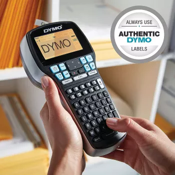 Impressora de etiquetas DYMO LabelManager 420P | Impressora de etiquetas portátil recarregável de alto desempenho | Ligação ao computador | Impressão de códigos de barras, logótipos e gráficos