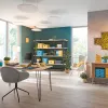 Tesoura de escritório Leitz Cosy Titanium 205 mm, adulto, corte reto, individual, cinzento, aço inoxidável, tesoura de escritório