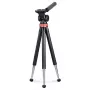 Tripé Hama Traveller Pro para smartphone/action camera 3 pernas preto, vermelho