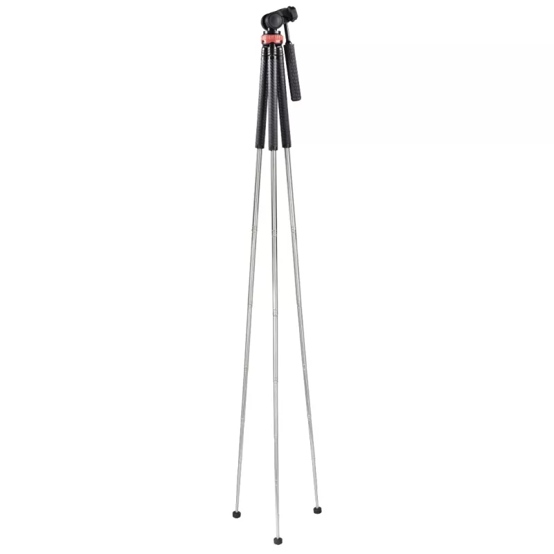 Tripé Hama Traveller Pro para smartphone/action camera 3 pernas preto, vermelho