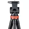 Tripé Hama Traveller Pro para smartphone/action camera 3 pernas preto, vermelho