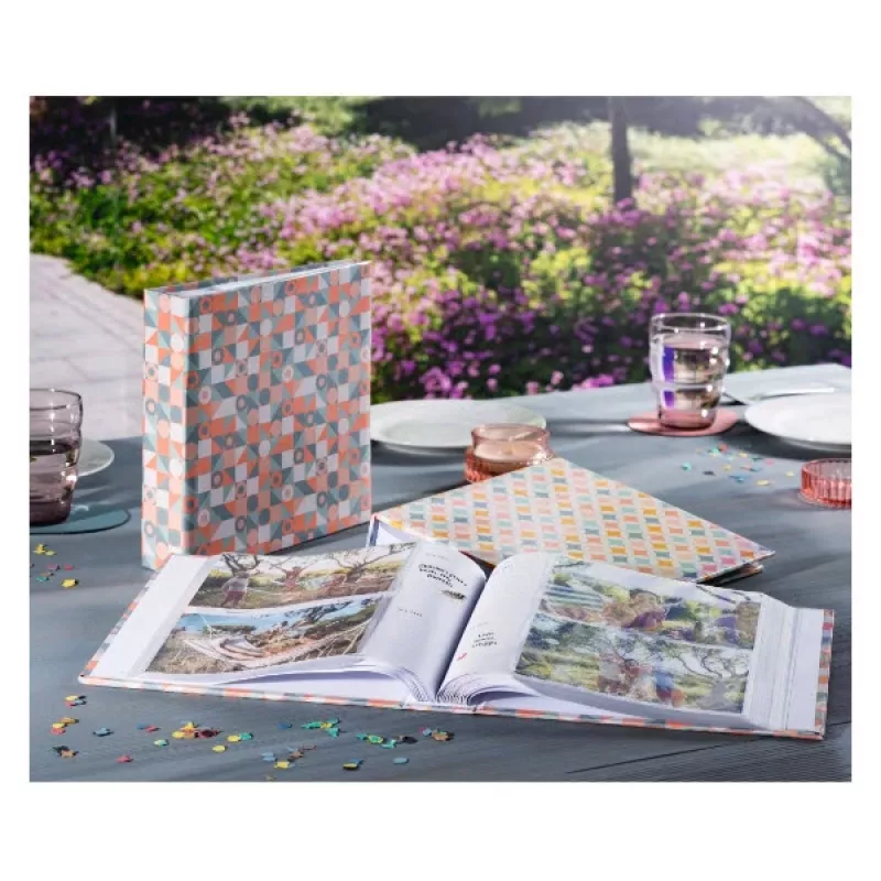 Álbum de fotografias Hama Sixties multicolor 200 folhas 10 x 15