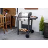 Carrinho de grelhador Unold 58595 Barbecue BUDDY Cart elétrico preto, aço inoxidável 2600 W