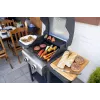 Carrinho de grelhador Unold 58595 Barbecue BUDDY Cart elétrico preto, aço inoxidável 2600 W