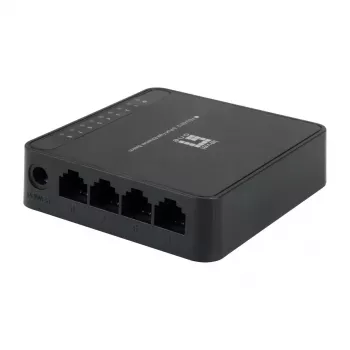 Switch de rede LevelOne FEU-0812 não gerido Fast Ethernet (10/100) preto
