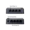 Switch de rede LevelOne FEU-0812 não gerido Fast Ethernet (10/100) preto
