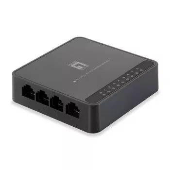 Switch de rede LevelOne FEU-0812 não gerido Fast Ethernet (10/100) preto