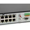 Gravador de vídeo em rede PoE LevelOne GEMINI 8 canais, 8 saídas PoE, H.265
