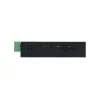 LevelOne Gigabit Ethernet over VDSL2, 1000 Mbit/s, IEEE 802.3, IEEE 802.3u, IEEE 802.3z, Fast Ethernet, Gigabit Ethernet, 10,100,1000 Mbit/s, 3000 m, preto