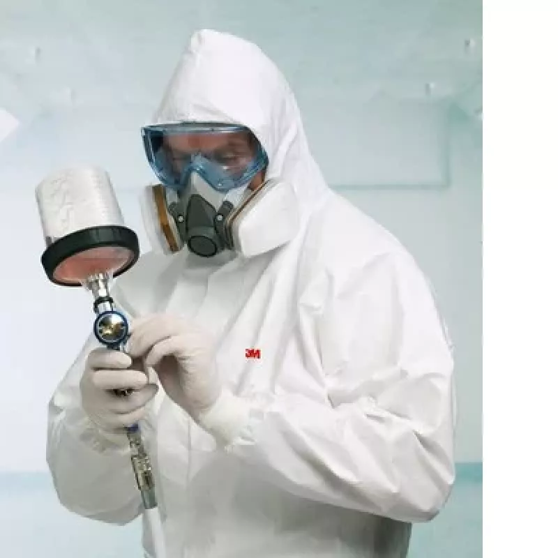 Máscara de proteção respiratória 3M série 6000 L, meia-máscara reutilizável, tamanho L, cinzento