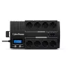 Fonte de alimentação ininterrupta (UPS) CyberPower BR1200ELCD Line-Interactive 1,2 kVA 720 W 8 saídas AC