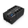 Fonte de alimentação ininterrupta (UPS) CyberPower BR1200ELCD Line-Interactive 1,2 kVA 720 W 8 saídas AC