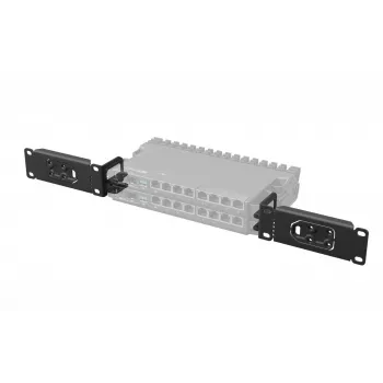 Conjunto de montagem para router MikroTik Tile, preto, modelo 59852