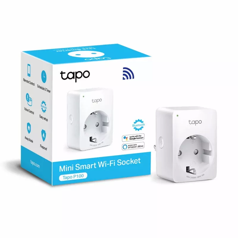Tomada inteligente TP-LINK Tapo P100 branco 2300 W
