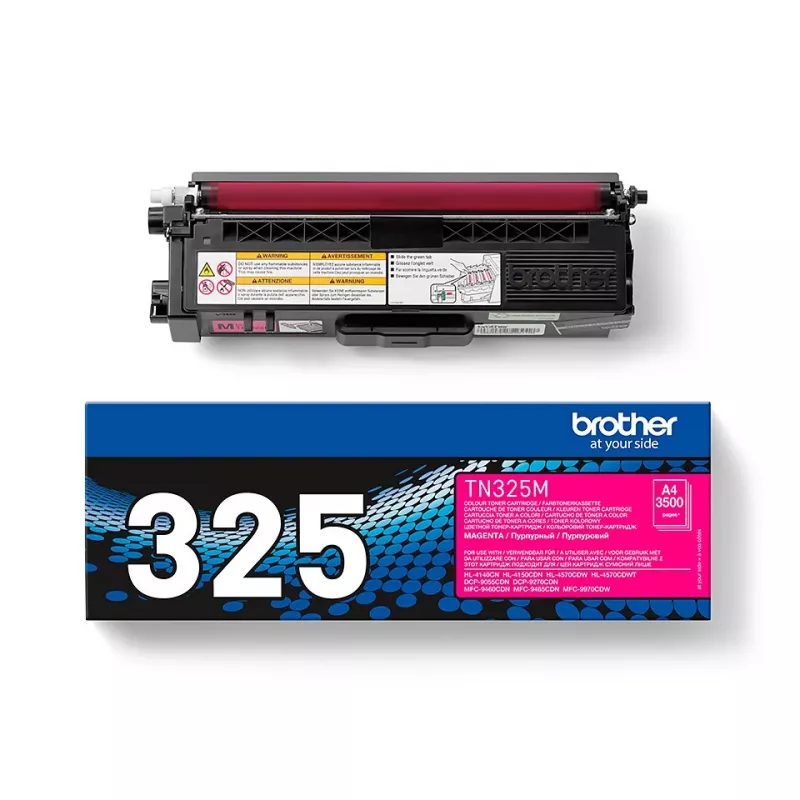 Brother TN-325M cartucho de toner, magenta, 3500 páginas