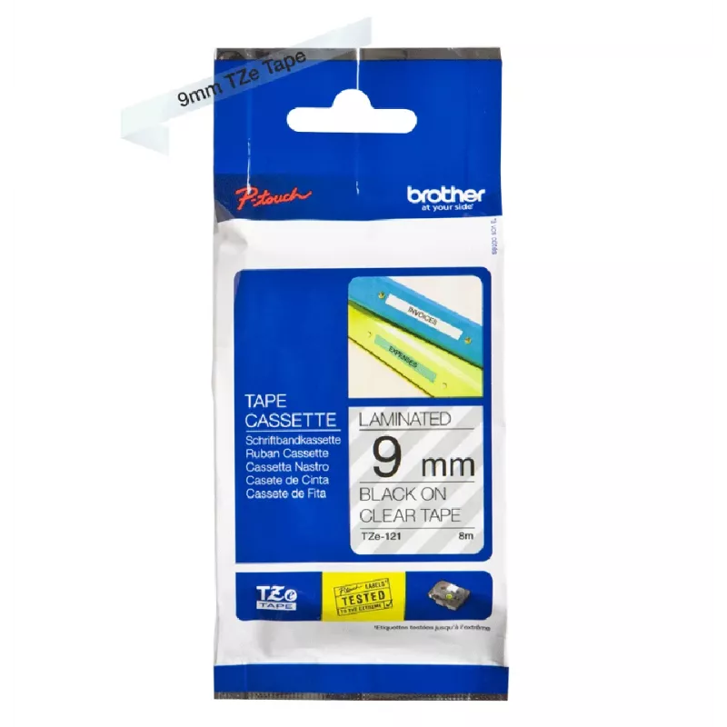 Fita de rotulagem Brother TZE-121