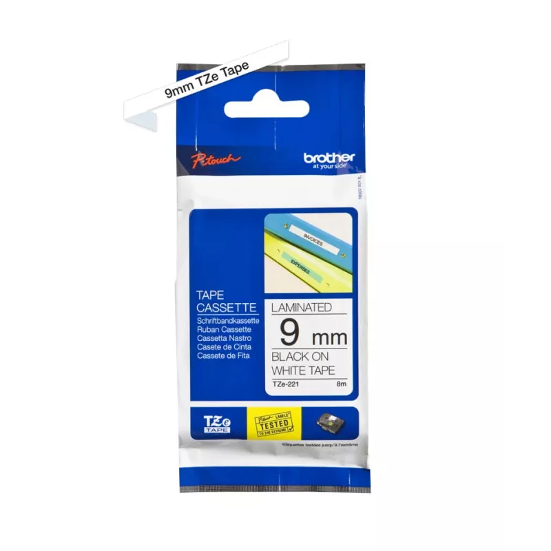 Fita de etiquetagem Brother TZE-221