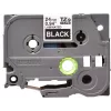 Fita de etiquetagem Brother TZe355 24mm branco sobre preto