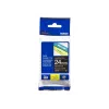 Fita de etiquetagem Brother TZe355 24mm branco sobre preto