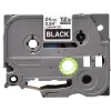 Fita de etiquetagem Brother TZe355 24mm branco sobre preto