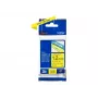 Fita de etiquetagem Brother TZe-631 (TZe) 12 mm x 8 m, preto sobre amarelo
