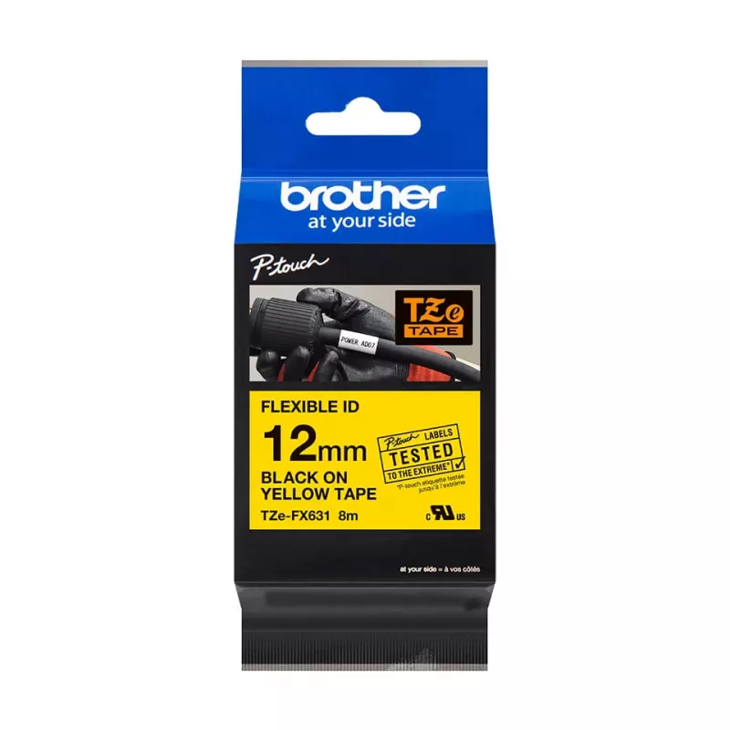 Fita de etiquetagem TZ Brother TZE-FX631