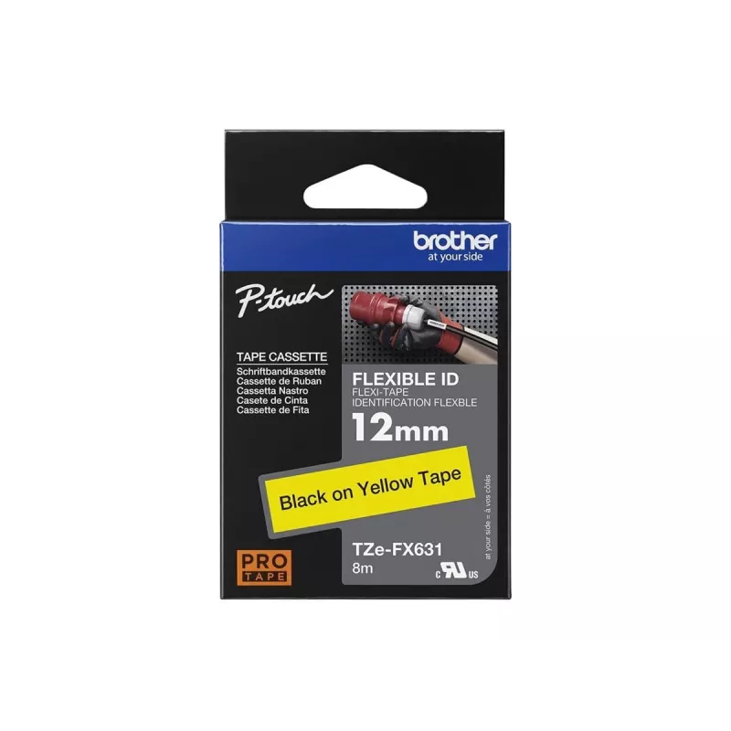 Fita de etiquetagem TZ Brother TZE-FX631