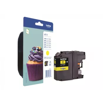 Cartucho de tinta Brother LC123Y amarelo